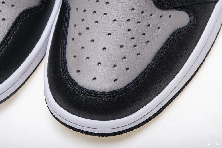 High OG Black Jordan Gray Retro Shadow 555088-013  1 Air 0324